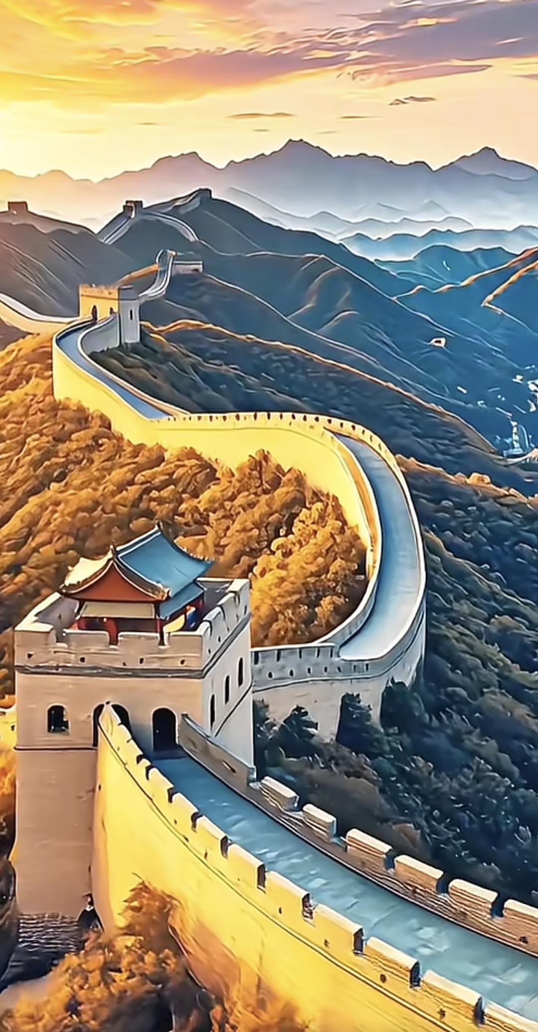 香山的红叶是我的心，万里长城是我的情，故宫是我们的历史，天安门是你的位置。你知道