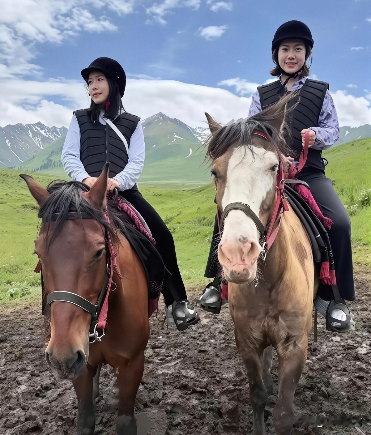 这是翁帆和自己的外甥女儿拍摄的照片，也就是姐姐家的孩子。翁帆1974年生于广