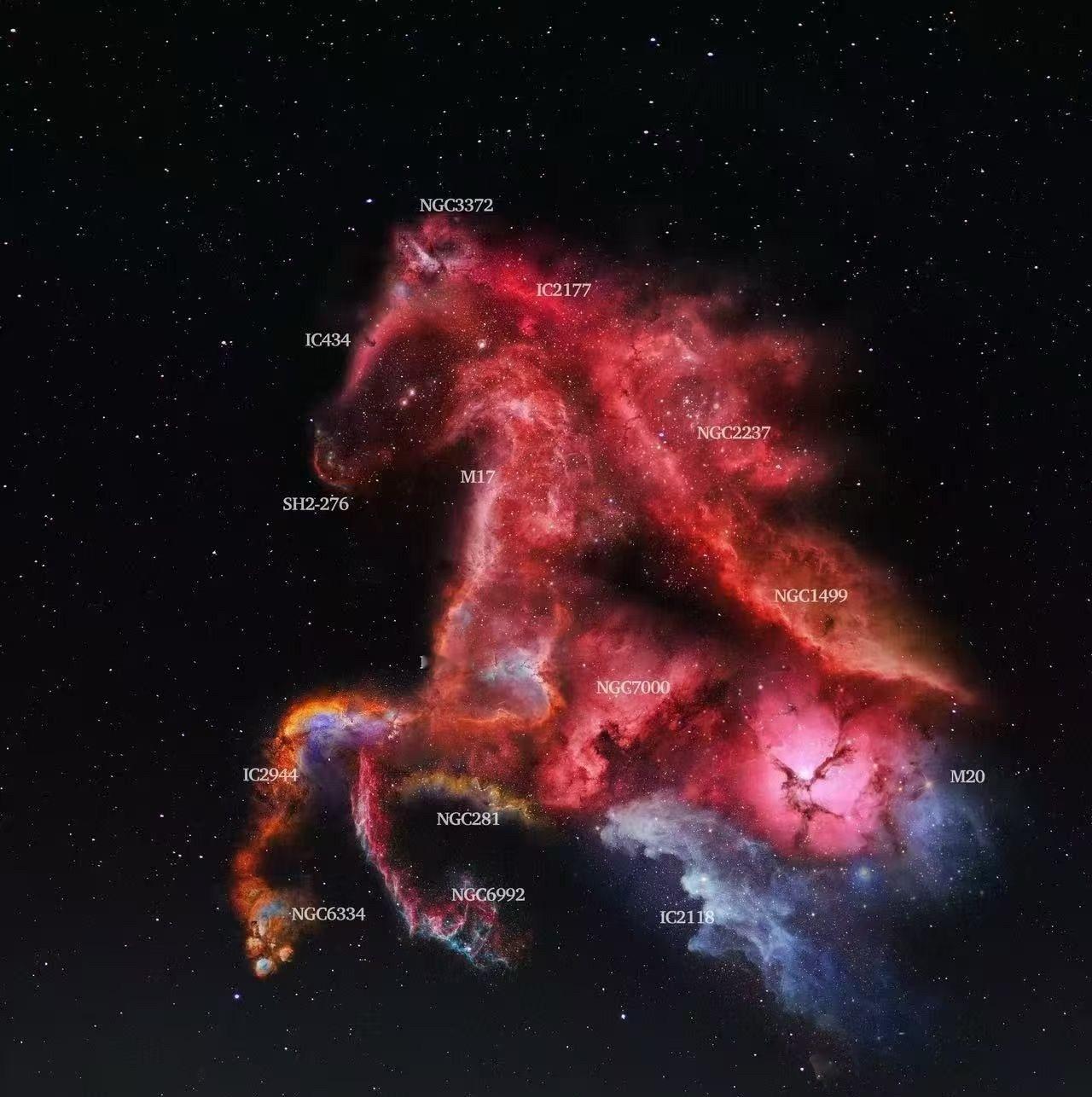 春节快乐！2026马年全宇宙最大的“神驹”天马神像祝大家马年大吉，马上如意，马上