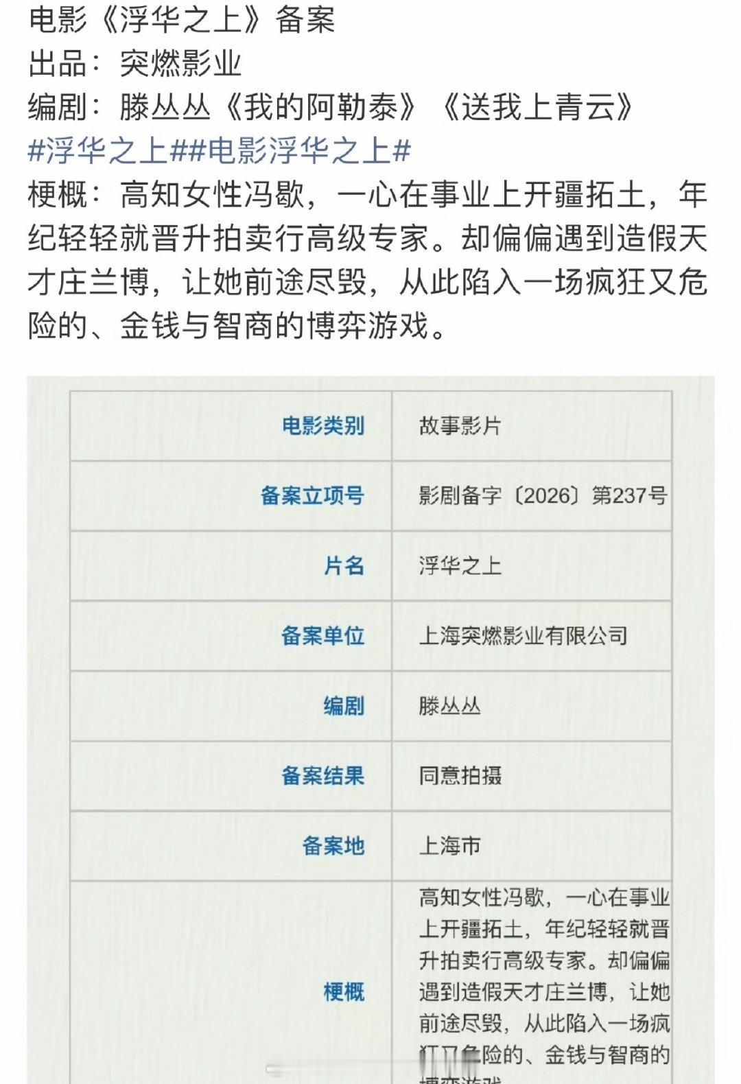 赵丽颖电影🍉女导演，编剧滕丛丛，女性向高智电影赵丽颖电影