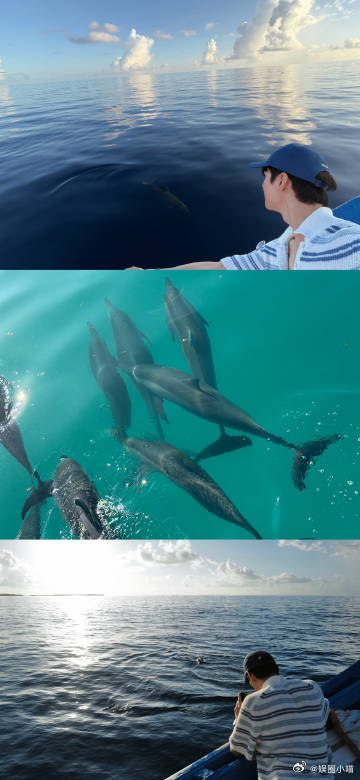 龚俊去马尔代夫了龚俊好标准的八块腹肌马尔代夫的碧海风光衬托龚俊，休闲度假时刻大方