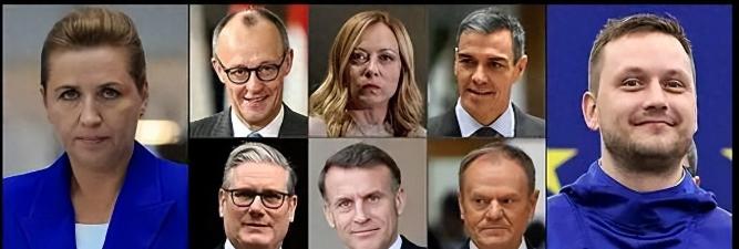 美欧撕破脸？法国、德国、意大利、波兰等7个欧洲大国领导人，直接组团发布联合声明