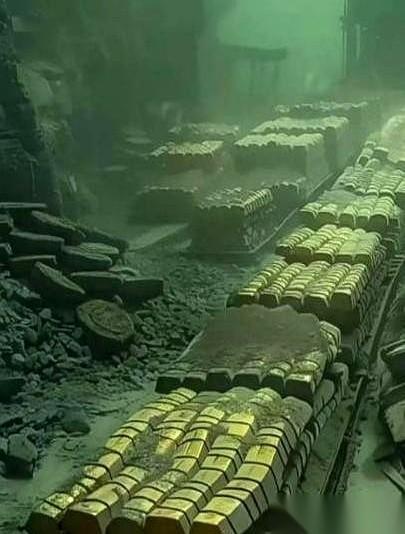 5000亿。就这么直挺挺地沉在湖底，一百多年了。俄罗斯人不是不想要，是真不敢