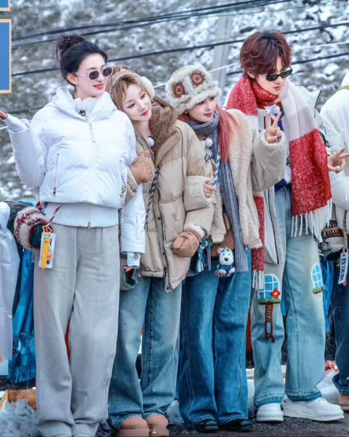 跑男闺蜜组也是让我们张真源闯进去了张真源‖奔跑吧​​​