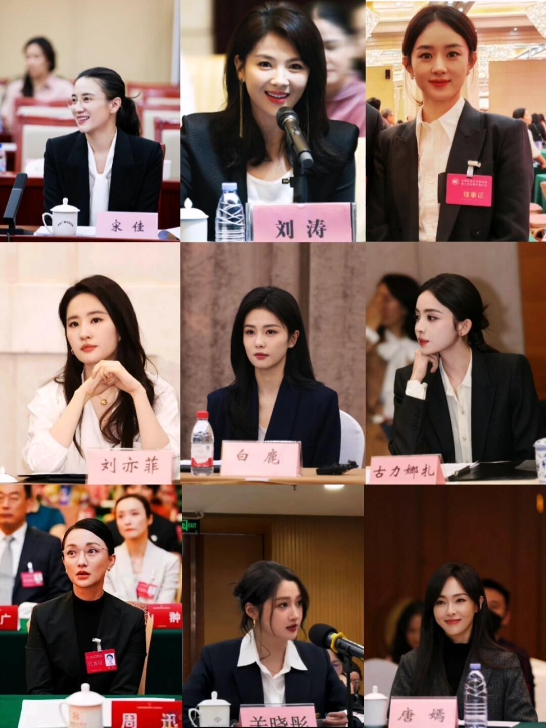 明星还是太权威了，太板正的女演员，实力派，国泰民安的面容，还是领导范十足！刘涛