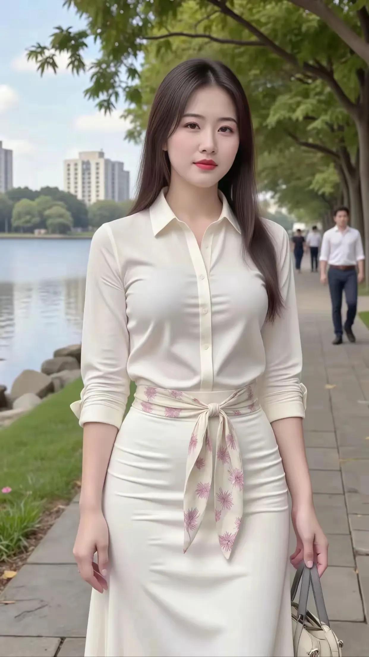 湖边慢走，是生活的温柔诗沿湖步道缓行，风带草木清香。阳光穿过叶缝洒在身上，衬