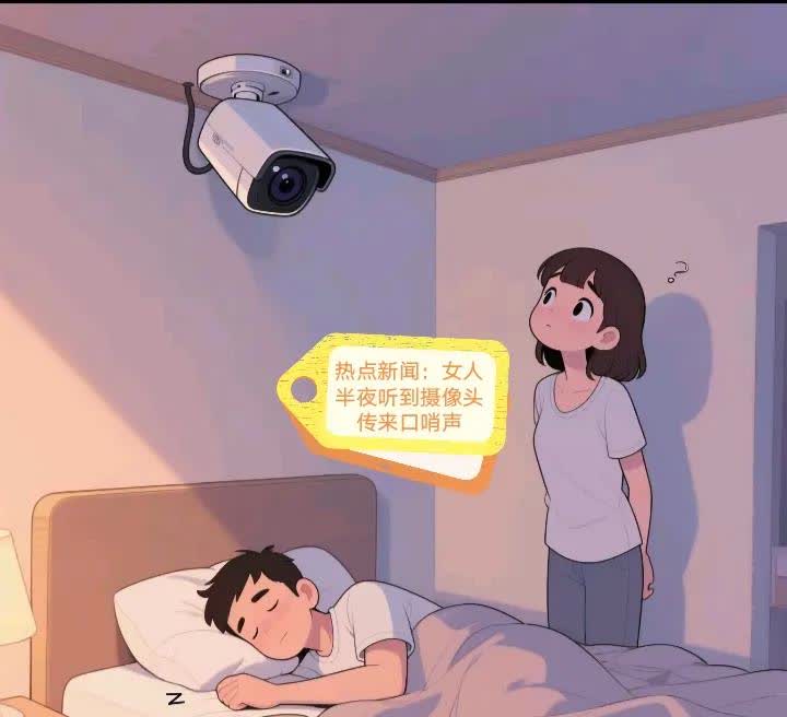 如果事情是真的，那家里夫妻卧室安装监控的岂不是都要恐慌了。现代很多人家家里安