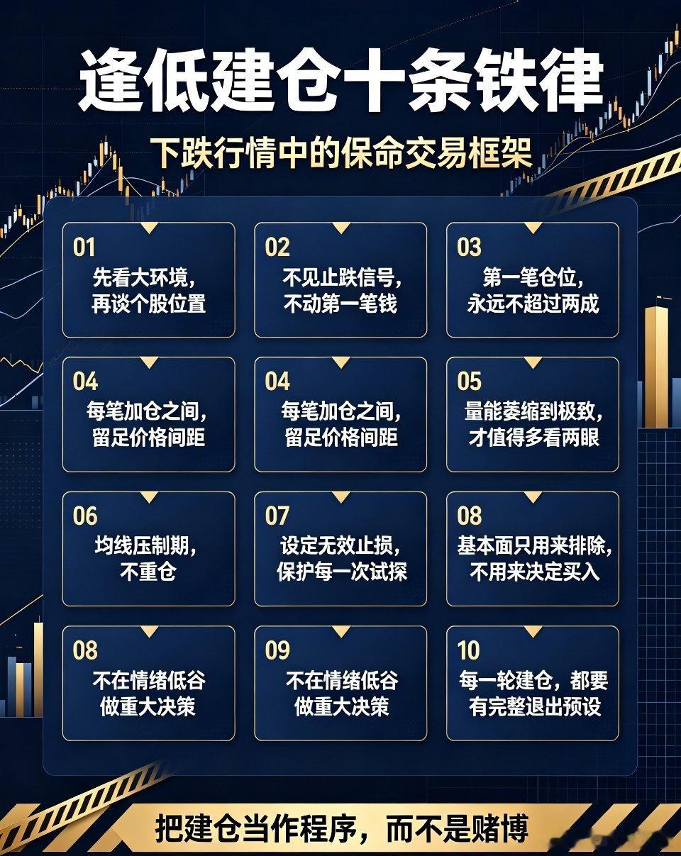 北京32岁天才股神直言：目前股市想要逢低建仓，务必牢记十条铁律目前股市想要逢低建
