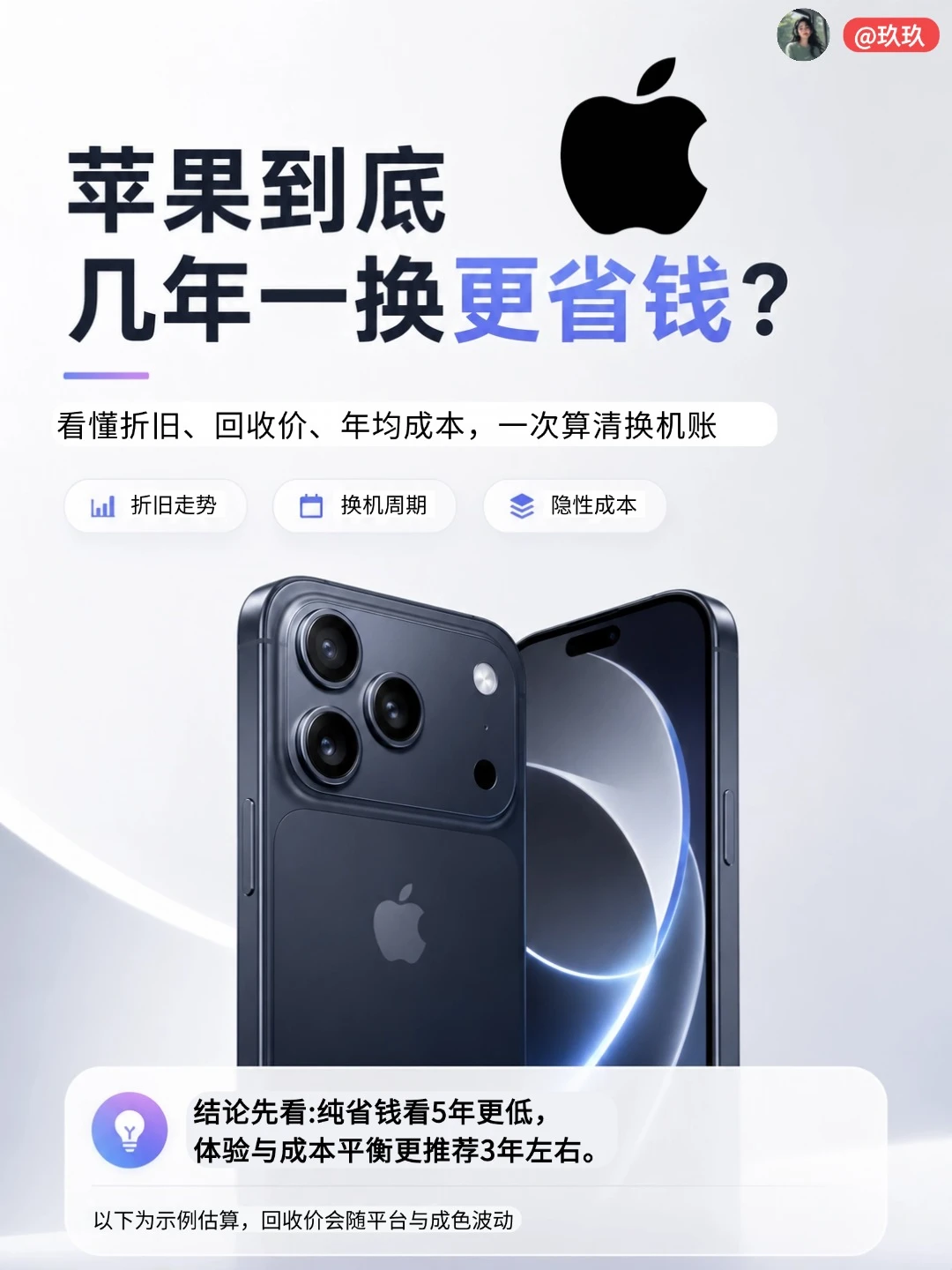 iPhone别年年换！三年一换才是成本黄金周期
