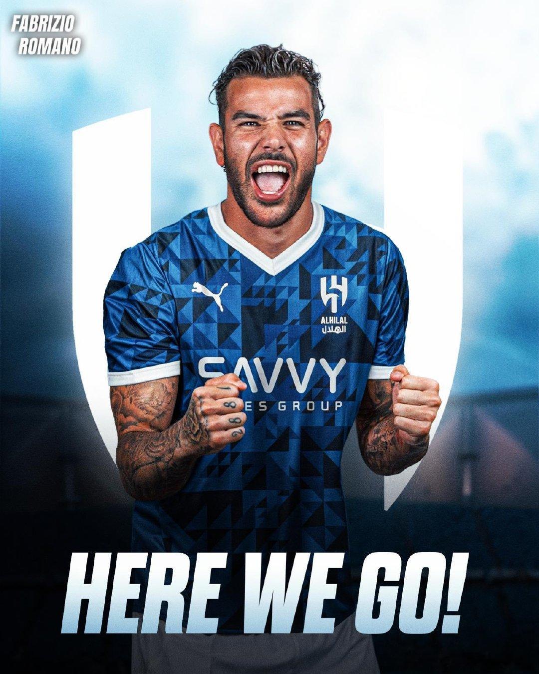 Herewego！罗马诺：利雅得新月将签下27岁的AC米兰边后卫特奥，转会费