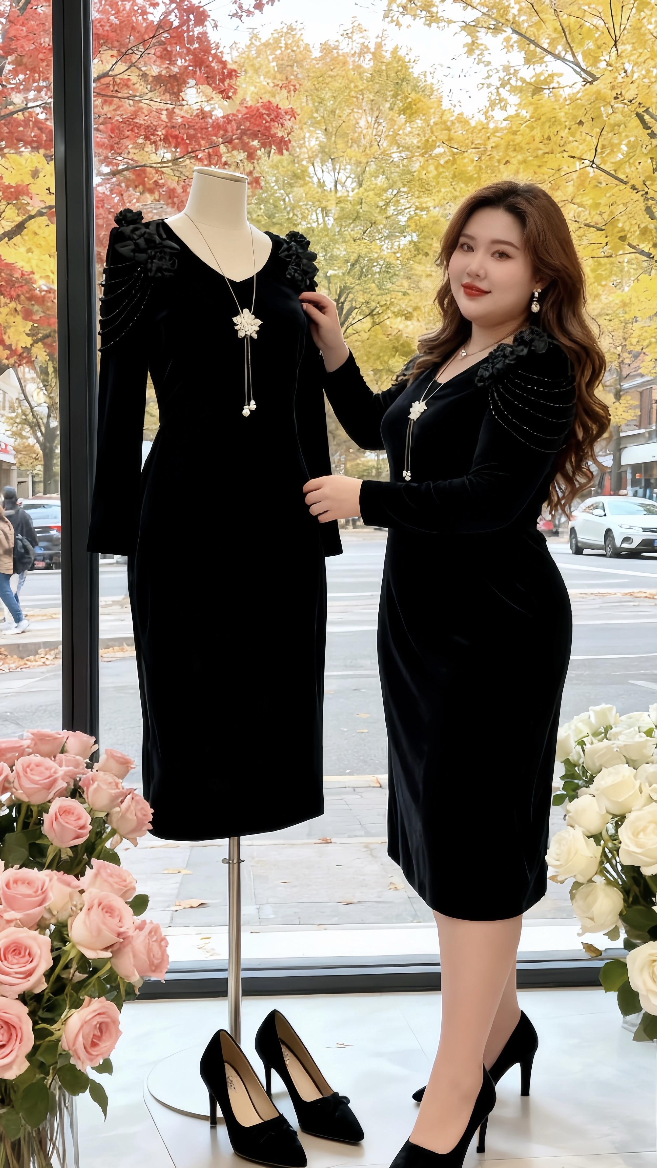 大码女装 大码女装120斤到220斤 谁穿谁美 时装穿搭 精致穿搭