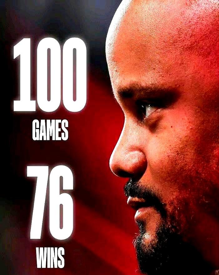 拜仁25年首破伯纳乌魔咒！刚好是孔帕尼执教的第100场。他带队76胜13