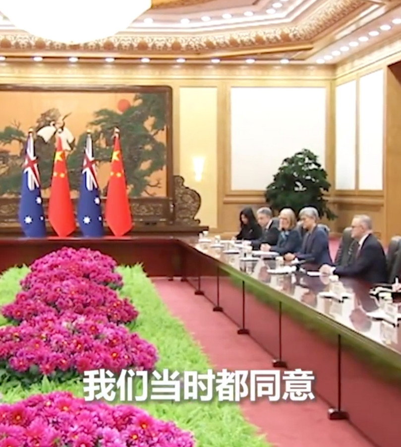和中方会晤时，澳总理一个字不提收回达尔文港，还在等“好消息”的美方彻底破防澳
