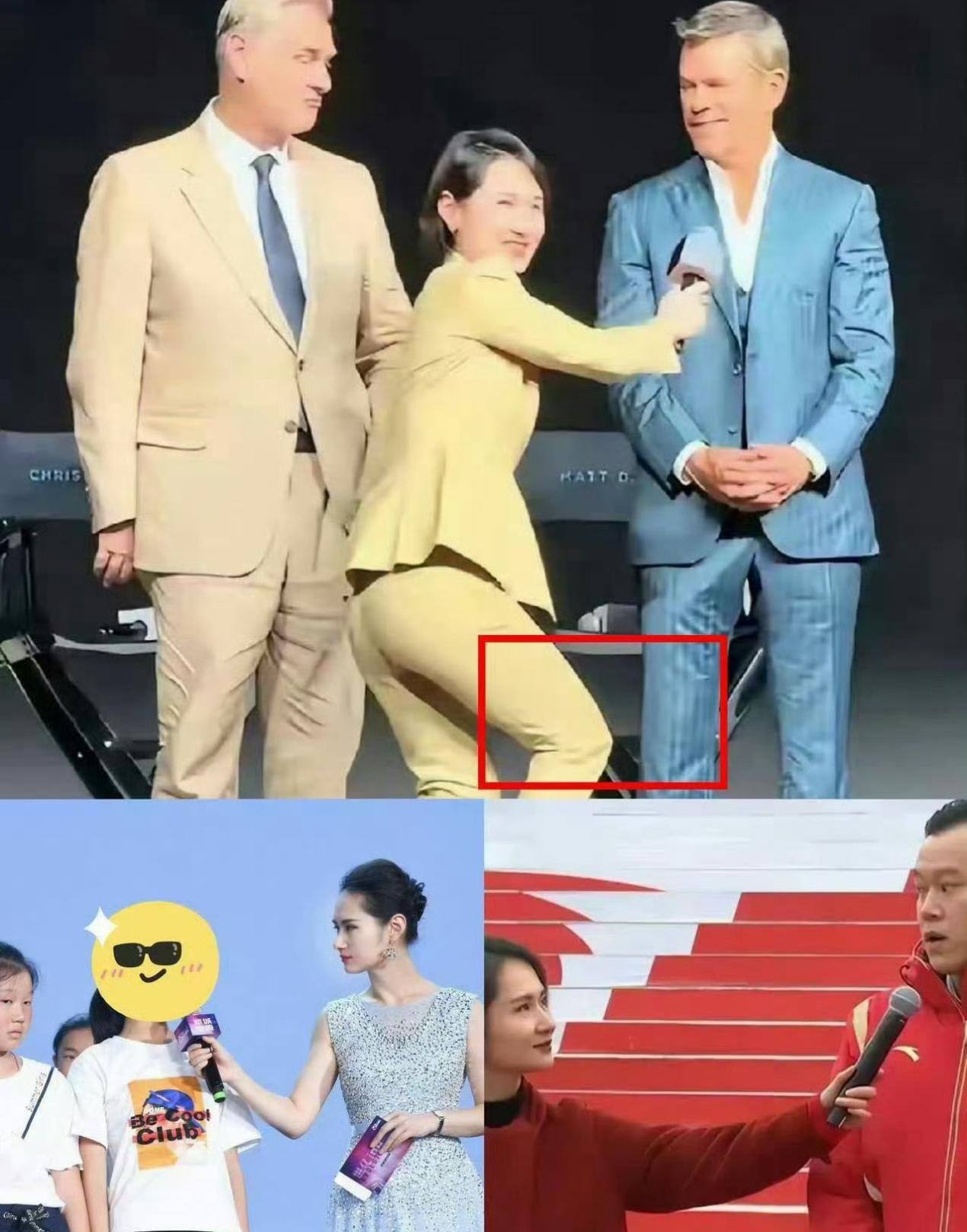 对外国人和国人的采访简直是俩副模样。