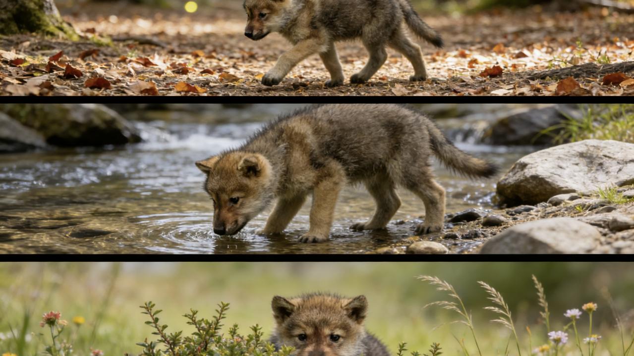 我把狼崽养大后, 没把它放归荒野