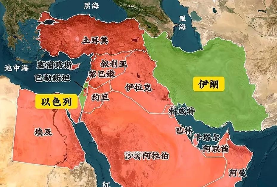 以色列面积小的可怜，旦凡伊朗有足够的决心，一次性集中5000架无人机，上千枚导弹