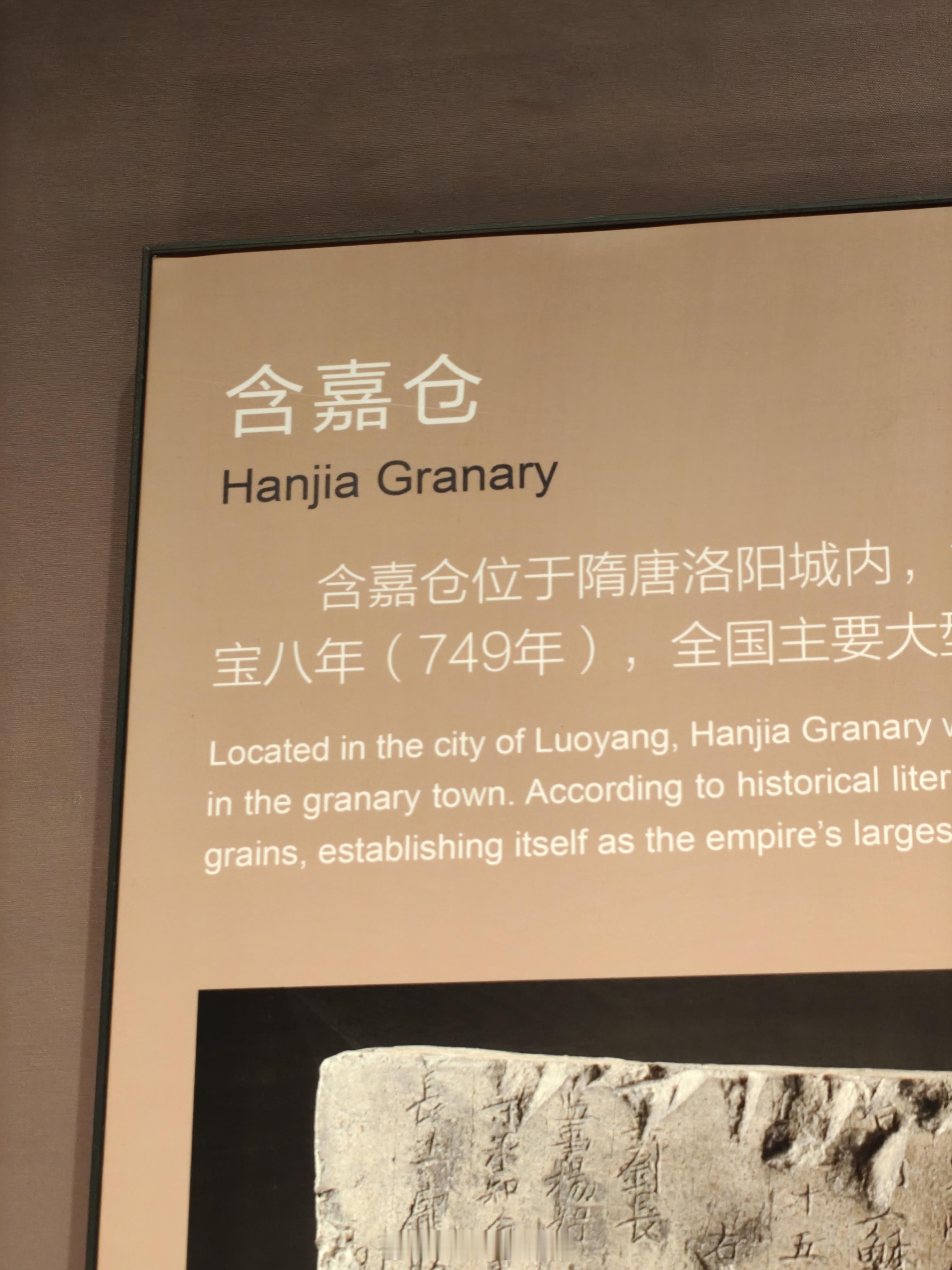 广东人看到这个名字有点愣住了。「含嘉仓」郑州·河南博物院