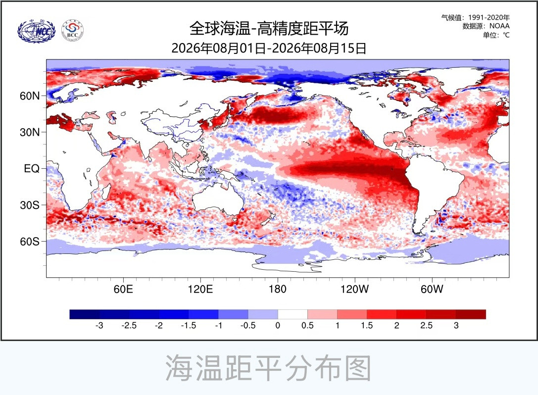 国家气候中心确认，正在发展的厄尔尼诺事件预计于2026年11至12月达到峰值，其强度大概率将超越19