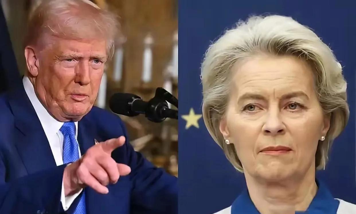 黑虎掏心！欧盟也是扶不起的阿斗，要么怼俄罗斯，要么怼龙国，只要美国不喜欢的他都