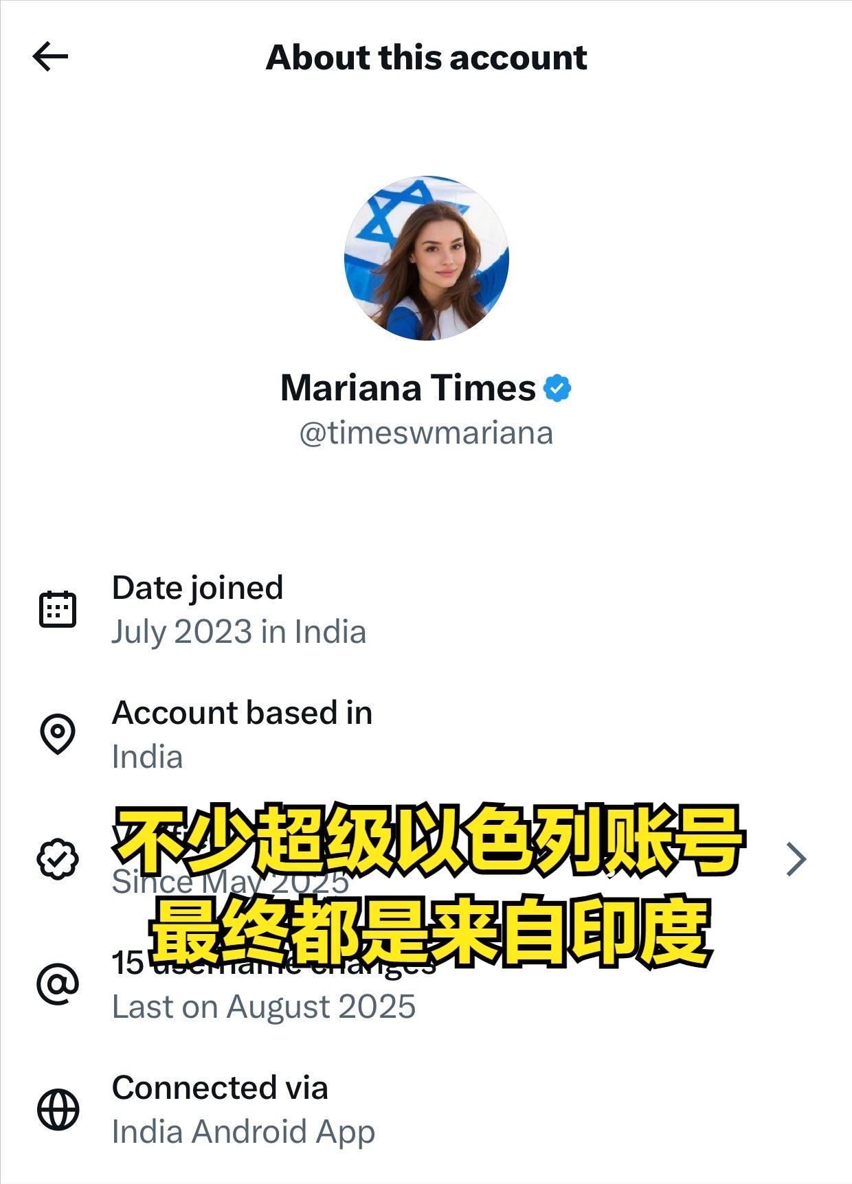 这也外包给印度了？在马斯克将社交平台的IP地址数据开放后，国外大批极力挺乌克