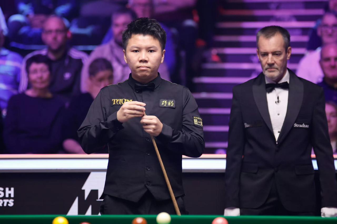 江山代有才人出，七子同进16强！斯诺克英锦赛首轮战罢，中国选手表现突出，7人