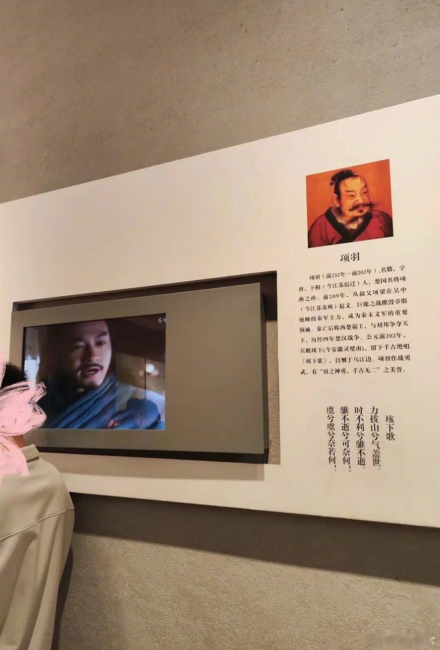何润东的项羽进了南京博物院