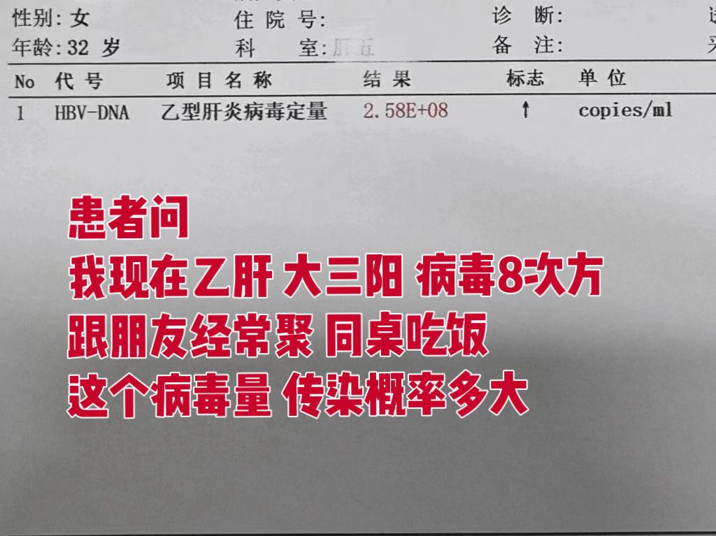 “病毒量8次方，吃饭传不传染同桌？”。这个问题还是比较常见的，这是一位...