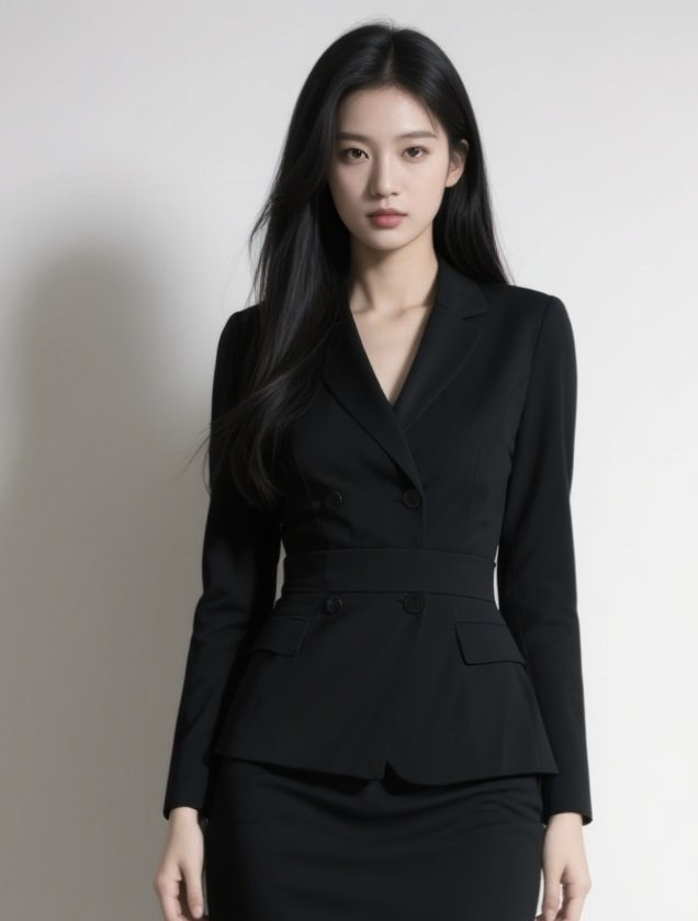 黑丝新搭尽显妩媚风情美女写真