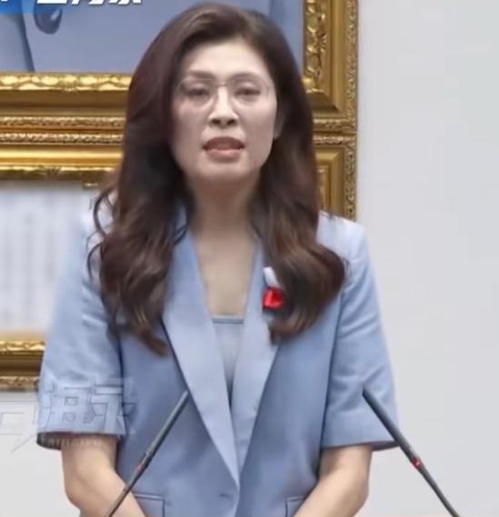 国台办宣布郑丽文4月初要来大陆访问后不久，郑丽文在国民党中央党部召开了记者会，她