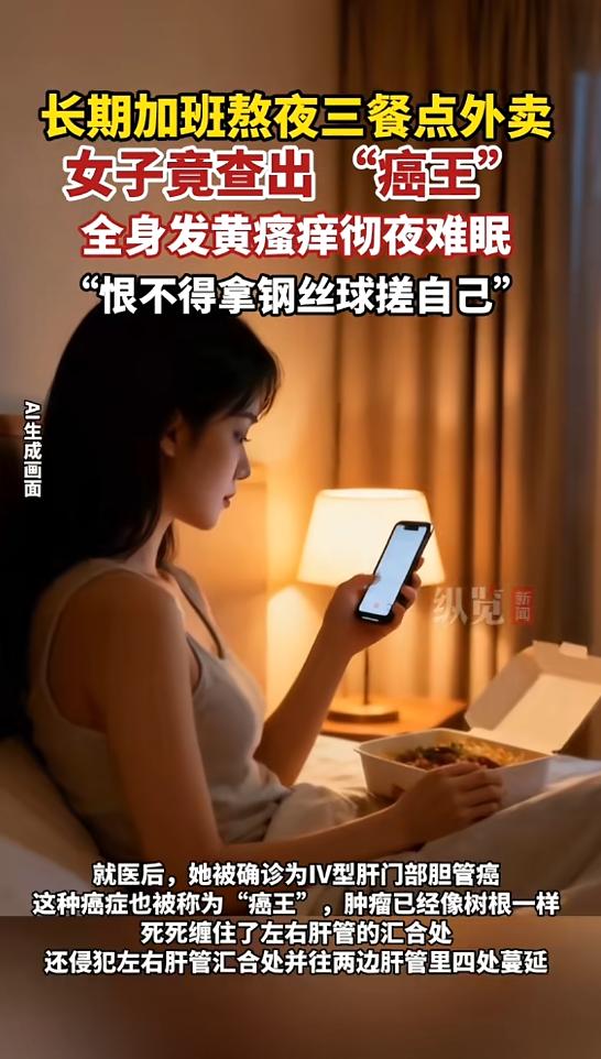 “悲剧还是发生了！”6月1日报道，广东深圳，一女子长期熬夜加班，因为工作忙，所以