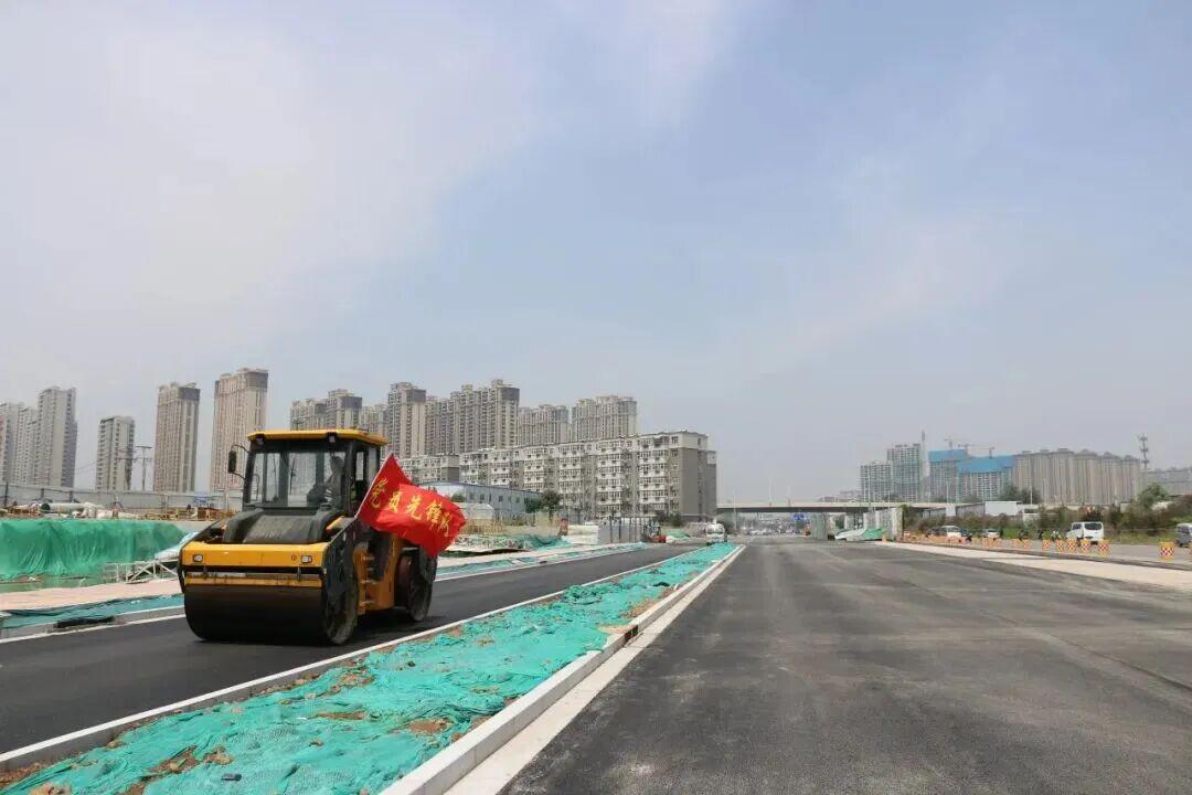 【石家庄地铁4号线一期工程石铜路站路面全面恢复成为我市轨道交通二期工程首个“