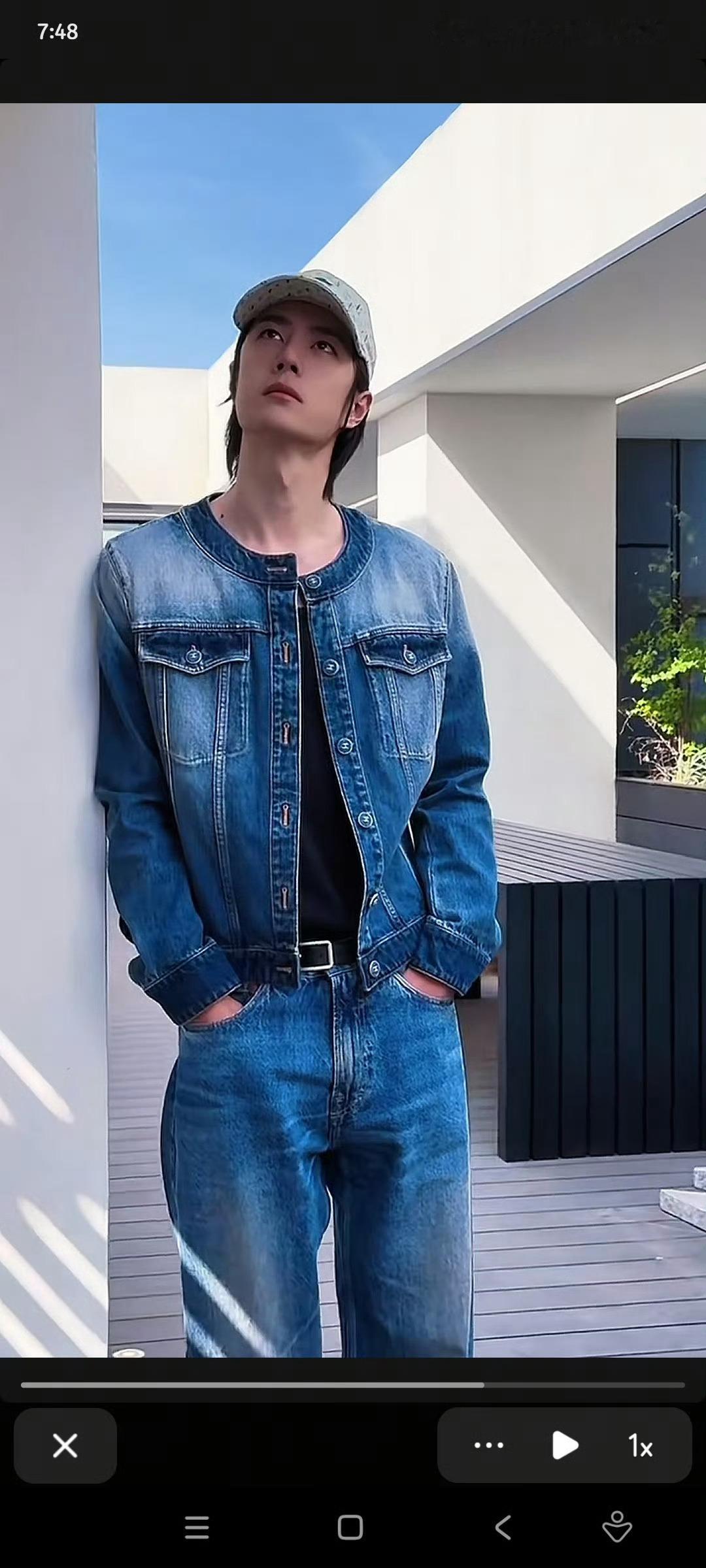     王一博，每天都在喜欢你，今天也只是其中一天