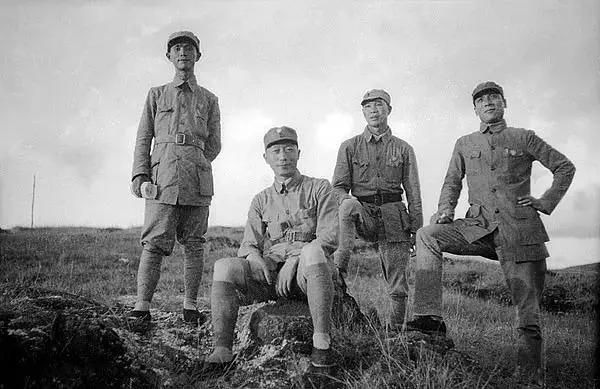 1940年8月，百团大战前夕，晋察冀战区摄影师沙飞在河北省平山县吊儿庄拍摄的一张