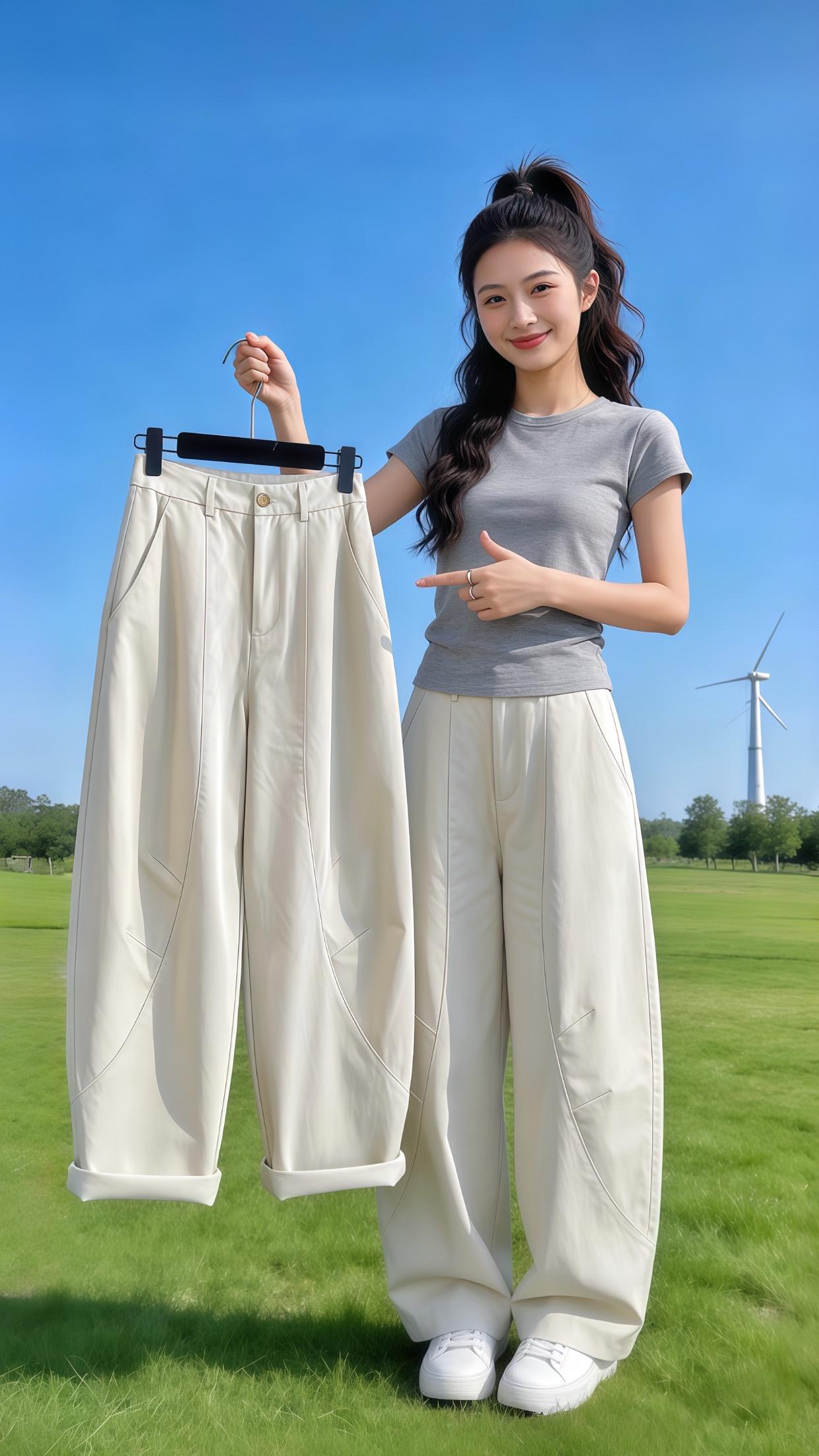 如何摆脱路人感穿搭 早春姐感穿搭 百搭裤子 梨形身材穿搭 微胖女生也要...