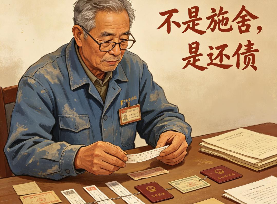 说视同缴费是吃白食的人，我敢打赌，他一定没经历过那个年代。我舅舅就是国企退休