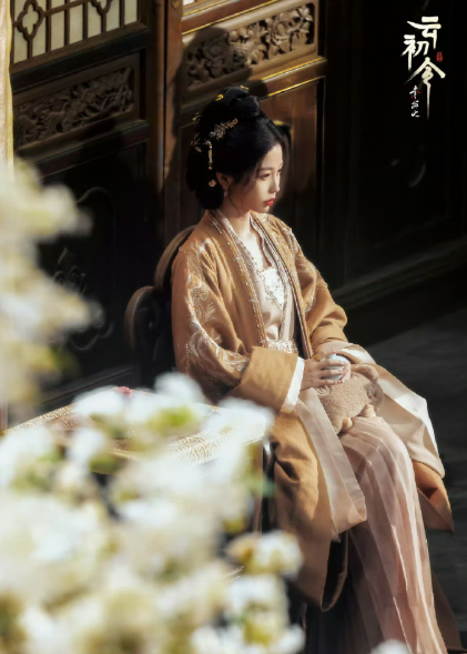 虞书欣《云初令》造型路透，每一套都很有氛围感！​​​