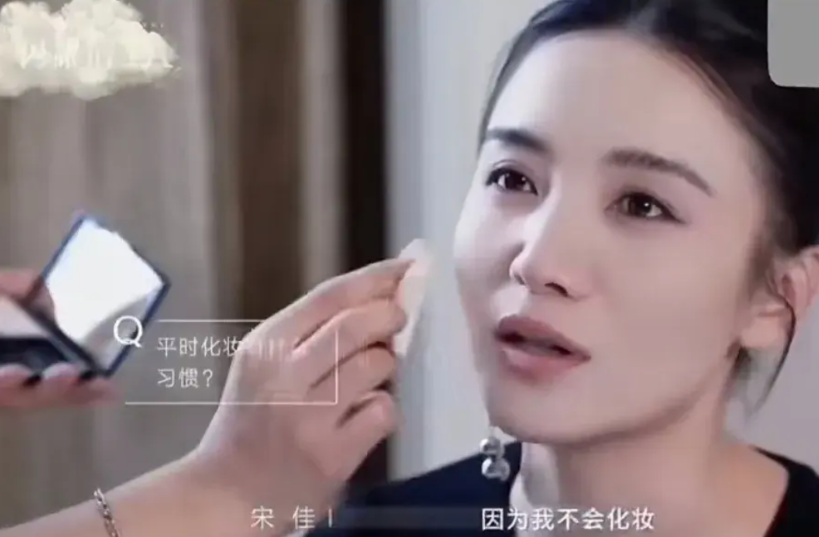 宋佳脱口而出的一句话，打了多少医美女星的脸。宋佳说我平时不化妆，完全素颜因