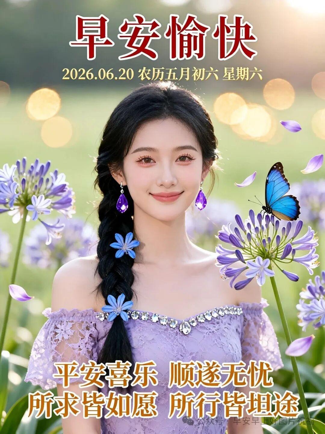 晨光温柔，岁月安然，烟火气里，就有着最简单的快乐。 愿你每天早上都有好心情陪
