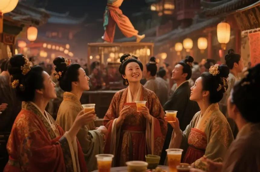 除了宵禁，唐朝人晚上都在干什么?唐朝的"夜生活"，其实比你想象的丰富多了。傍