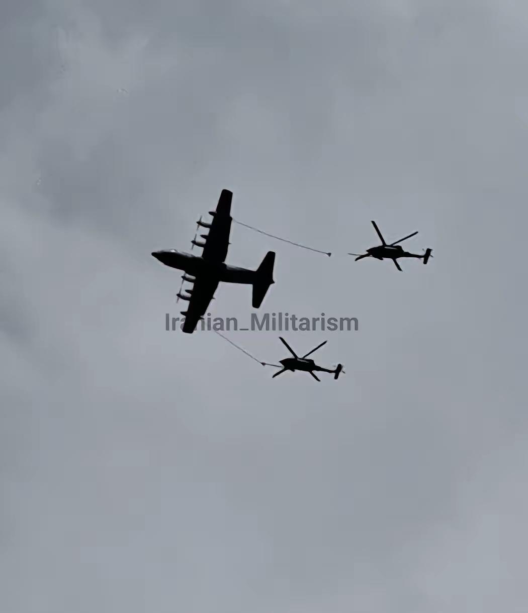 营救大片如期上演！媒体报道显示，为营救跳伞飞行员，美军迅速出动“黑鹰”直升机与