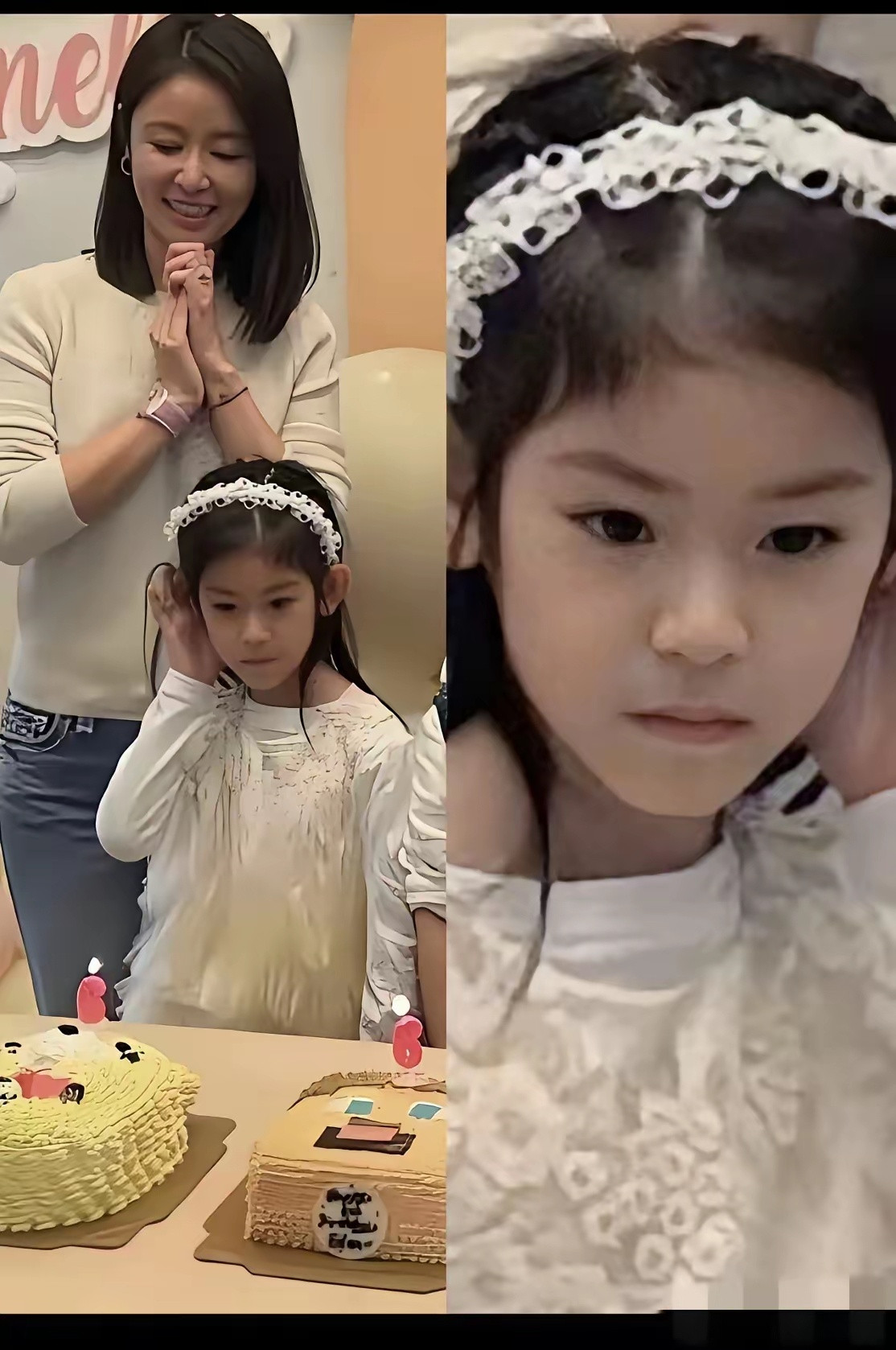 谁懂啊！一看到林心如霍建华的女儿，就忍不住疯狂好奇——妈妈是灵气满满的“紫薇”，