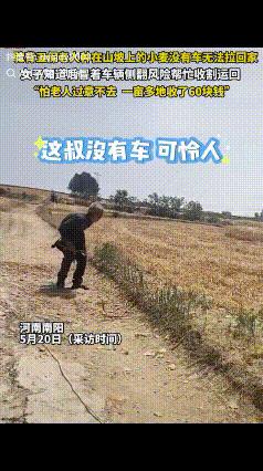 暖心！一女子家的收割机给老人收完麦子后，老人要求将麦子送到家门口，女子看见老人的