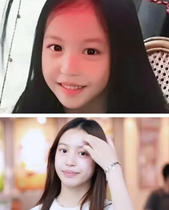 赵薇的女儿小四月在暑假跟妈妈出去度假