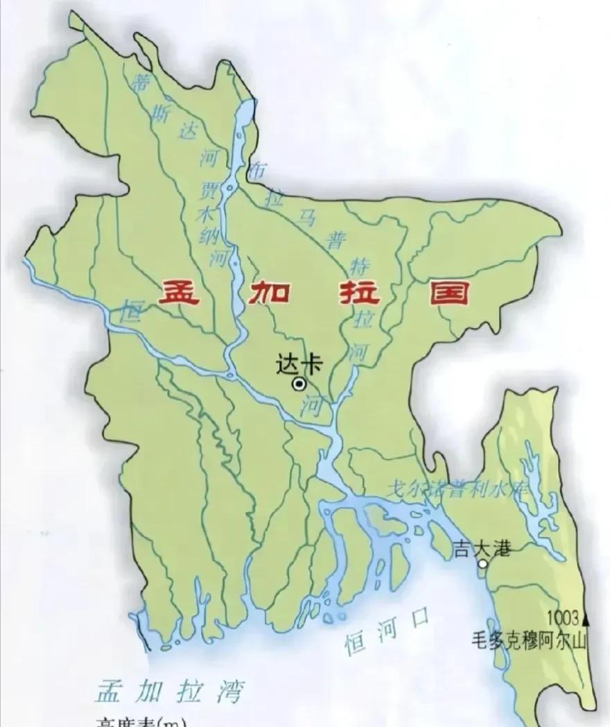 孟加拉国：本来老天爷赏饭，可他们偏要饿着肚子跳舞老天爷分配资源时，对孟加拉绝对