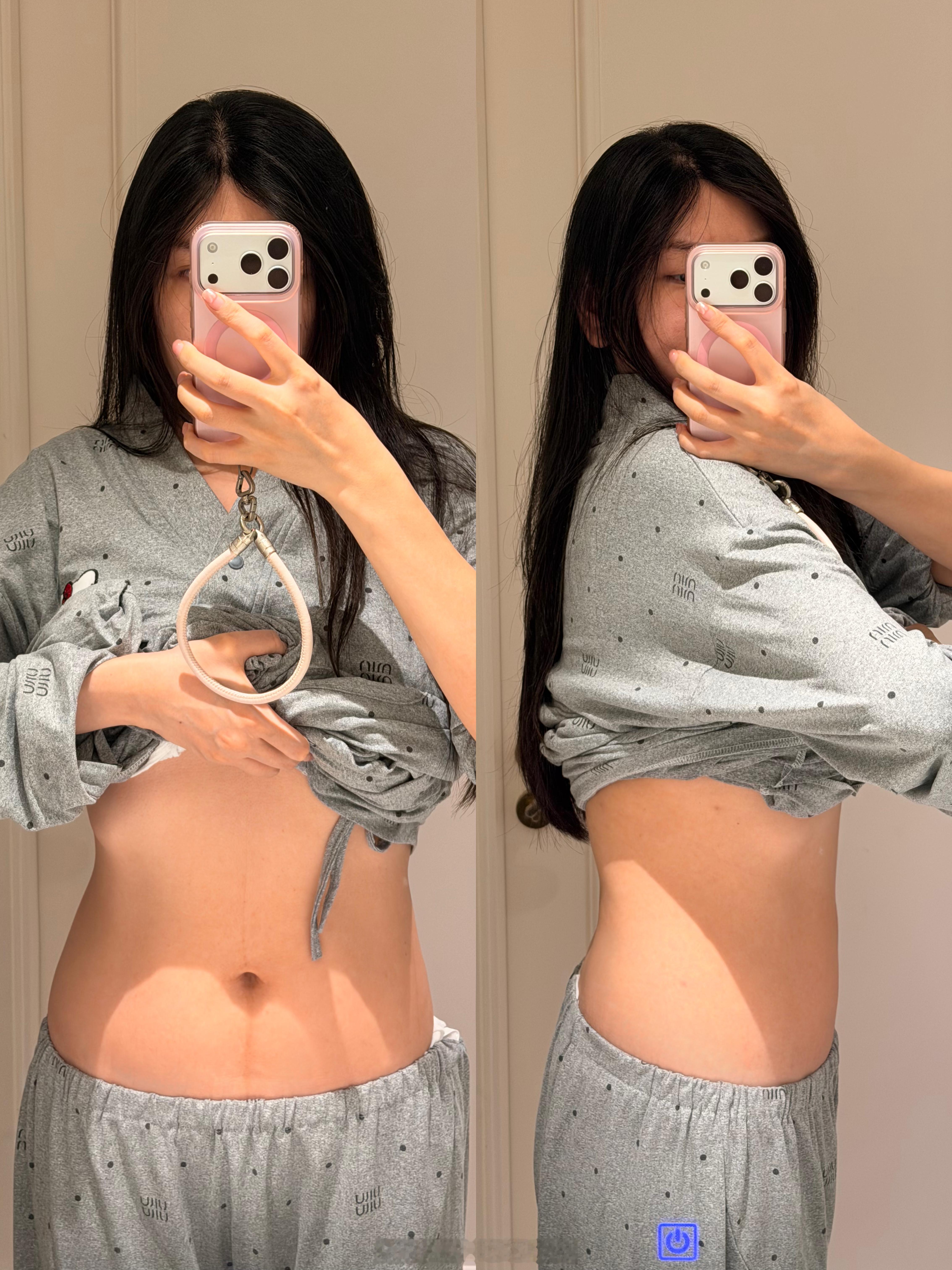 产后第三次感动哭，谢谢我的大宝贝[比心]虽然还没出月子，但身材已