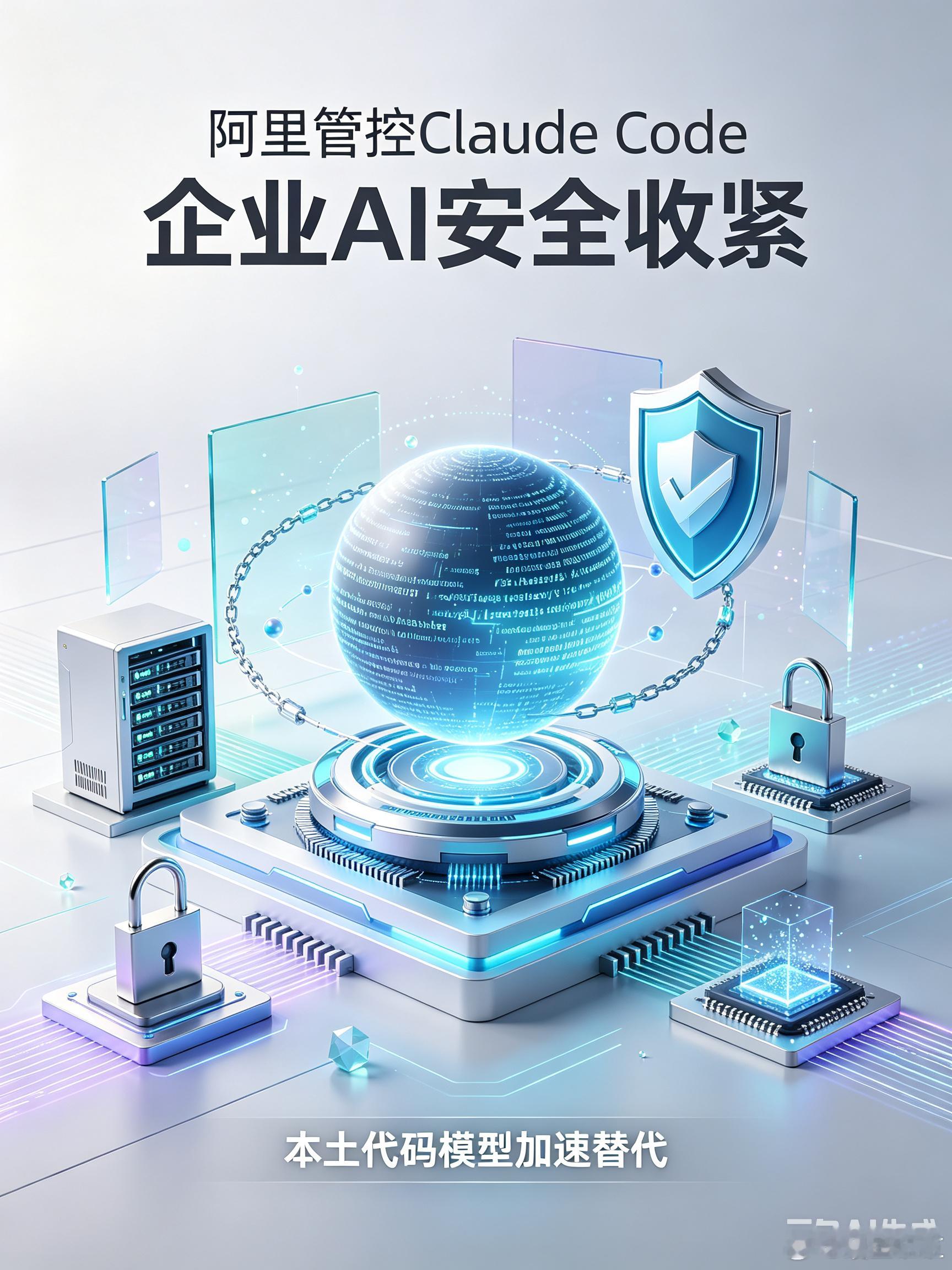 今天圈内都在传阿里内部管控海外AI工具的事，已经明文不让员工私自用Claude