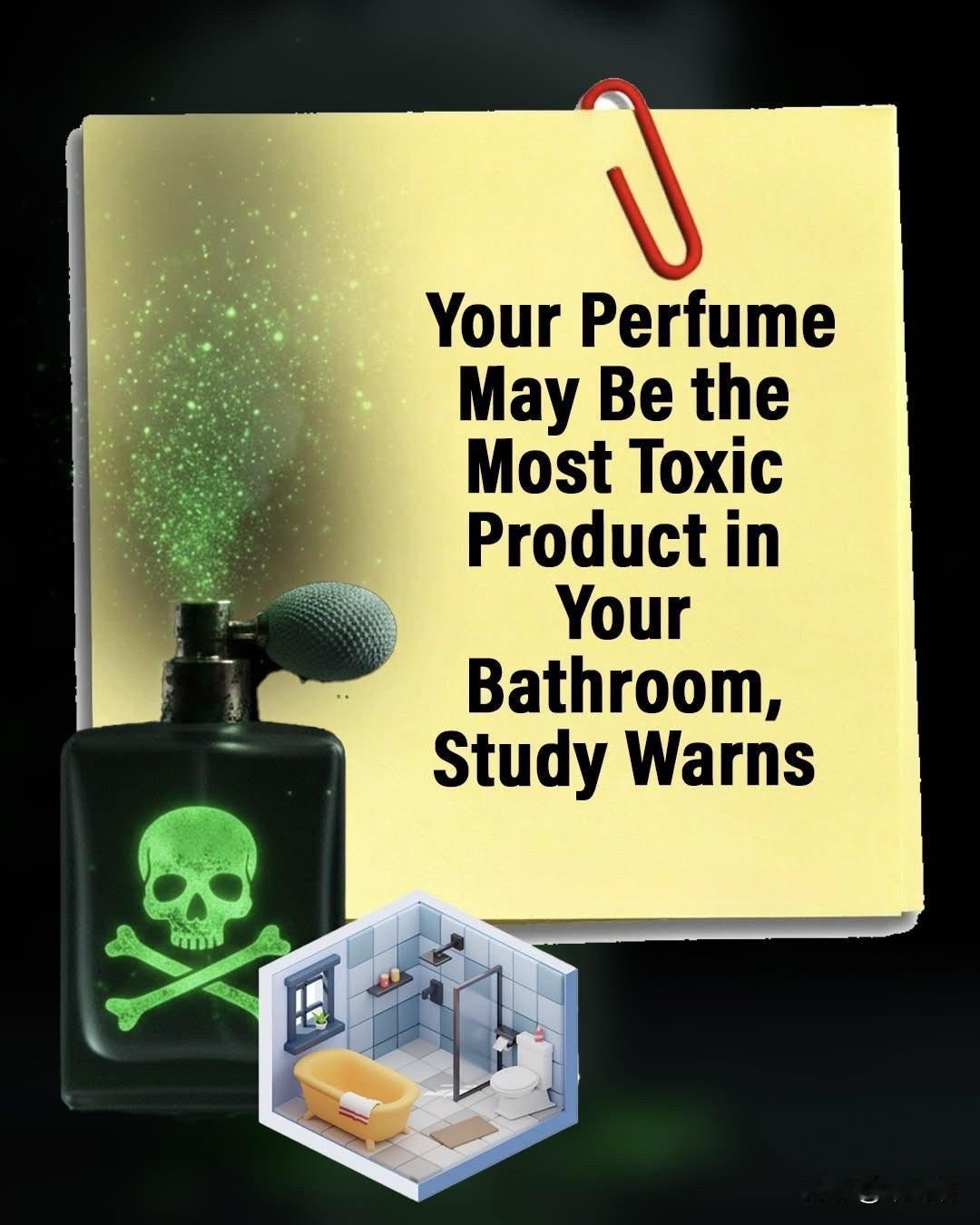 美国新泽西州立大学的科学家警告：你的香水可能正在伤害你！每天早上，你都会喷洒