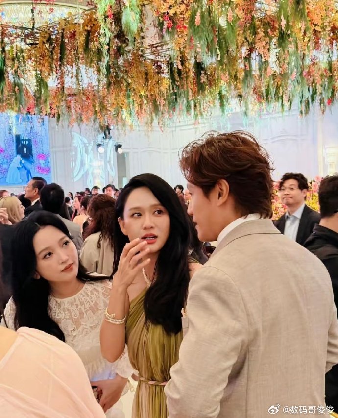 陈乔恩去了金莎也去了所以奚梦瑶何猷君答谢宴，所以就只有谢娜和晚晚没去。陈乔恩嫁得是豪门，两人地位没有
