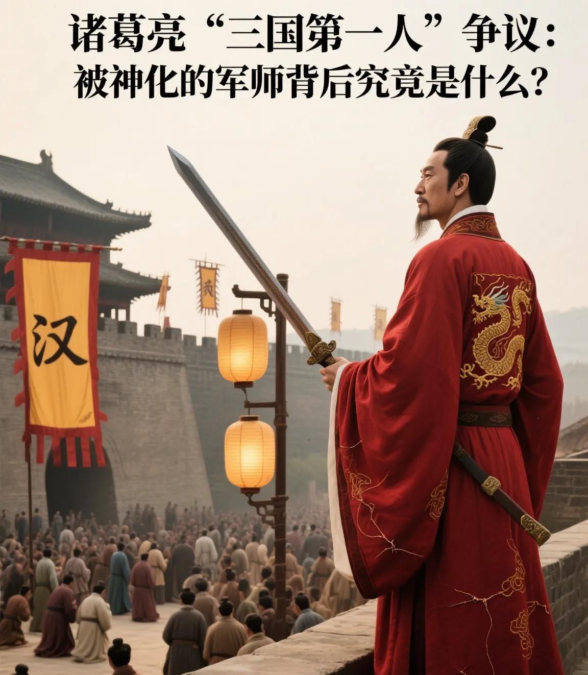 诸葛亮“三国第一人”争议：被神化的军师背后究竟是什么？公元234年五丈原秋风中