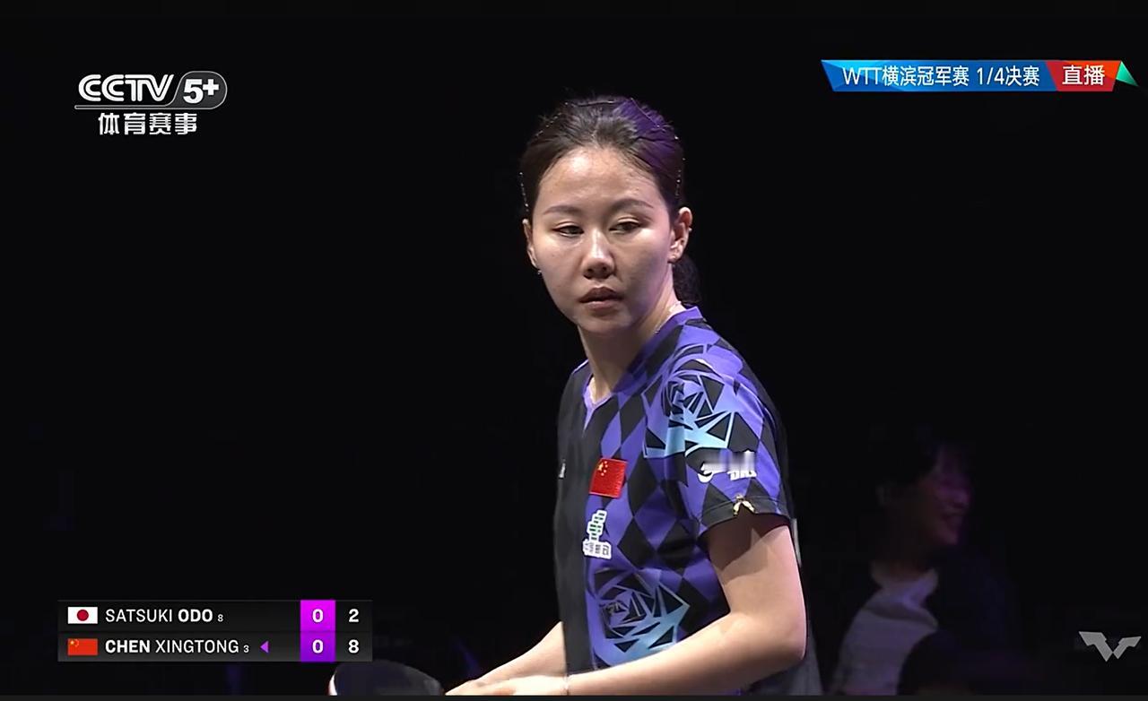 4-0横扫大藤沙月！！酣畅淋漓！！陈幸同的防守韧性真的没得说，一直压制住大藤沙月